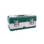 Hard Plastic Toolbox Manufacturer - OEM Steel Lock Rolling Storage Case Set