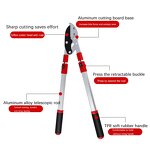 Telescopic Pruner Manufacturer - OEM Factory Wholesale SK5 Steel Long