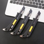 Utility Knife Manufacturer - OEM 18mm SK4 Black Blade Easy-change