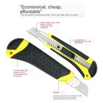 Self-locking Utility Knife Factory - OEM Flexible Durable Replaceable Blade
