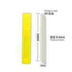 Utility Knife Blade Manufacturer - OEM Custom 30 Angle 9mm Black