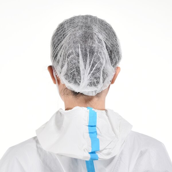 Bouffant Cap Supplier - OEM Blue Green Disposable Pp Non Woven Clip