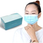 Medical Face Mask Factory - OEM Disposable 3-Ply Dustproof Protective