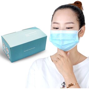 Medical Face Mask Factory - OEM Disposable 3-Ply Dustproof Protective