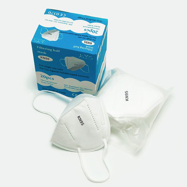 Kn95 Mask Factory - OEM Customizable Adult 3d Cup Shape 5-ply