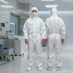 Disposal Coverall Factory - OEM High Quality Microporous Type 5/6 Suit