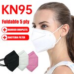 Kn95 Masks Supplier - OEM Safety Individually Wrapped 5-layer Nonwoven