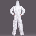 PP Coverall Supplier - OEM 65gsm Microporous Disposable Protective