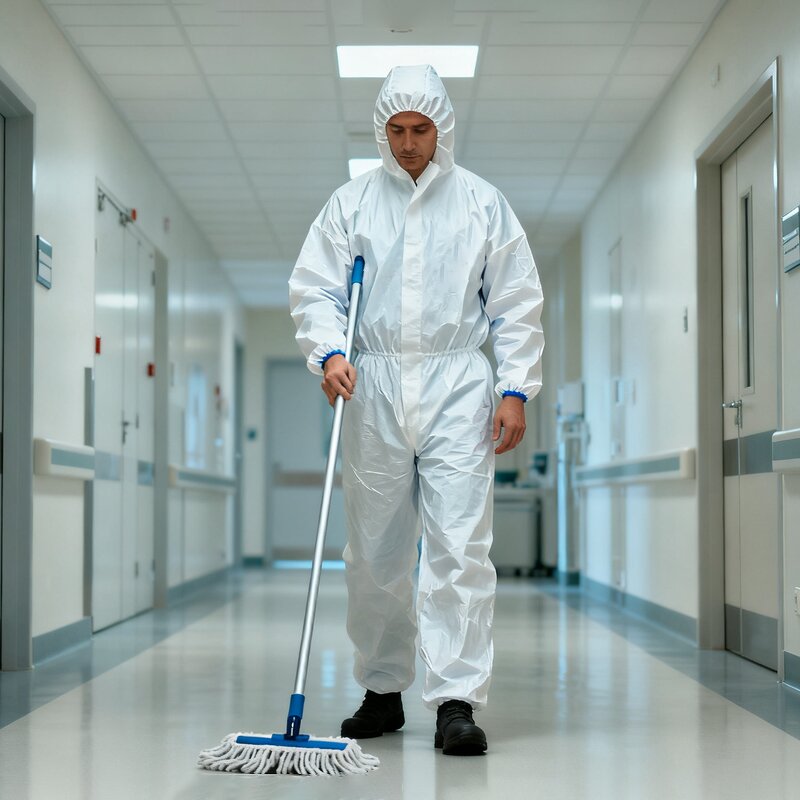 Chemical Coverall Factory - OEM Customizable Raychem 5000 Industrial Safety