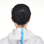 Hair Net Supplier - OEM Hood Blue Non Woven Medical Surgical Bouffant