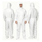 Tyvek Coverall Manufacturer - OEM White Type 5/6 Non Woven with Hood