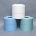 Heavy Duty Wipes Factory - OEM Jumbo Roll 45%pp+55%woodpulp Cloth