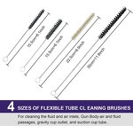 Spray Gun Cleaning Kit Factory - OEM Cheap Steel Rotary Tube Brush Barrel