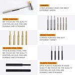 Hammer Punch Set Factory - OEM Upgraded Non-deformed Brass Storage Case