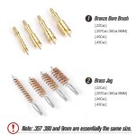 Gun Cleaning Patches Factory - OEM .22 .357 Tactical EVA Box 9mm Kit