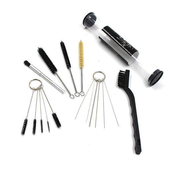 Spray Gun Cleaning Kit Manufacturer - OEM 17Pcs Multi-Purpose Nylon Brushes