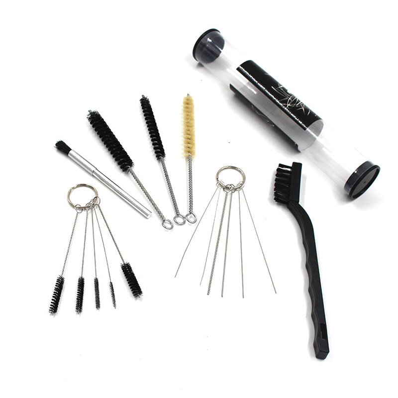 Spray Gun Cleaning Kit Manufacturer - OEM 17Pcs Multi-Purpose Nylon Brushes