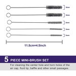 Spray Gun Cleaning Kit Factory - OEM Cheap Steel Rotary Tube Brush Barrel