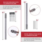 Spray Gun Cleaning Kit Manufacturer - OEM 22 Pcs Wire Nylon Brush HVLP