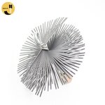 Chimney Sweeping Kit Factory - OEM Wire Round Flue Stainless Steel Durable