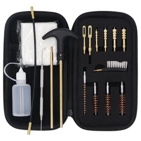 Gun Cleaning Kit Factory - OEM 18pcs Universal Bronze Bore Brush