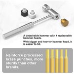 Hammer Punch Set Factory - OEM Upgraded Non-deformed Brass Storage Case