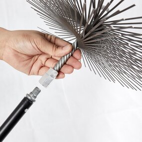 Chimney Sweeping Kit Factory - OEM Wire Round Flue Stainless Steel Durable