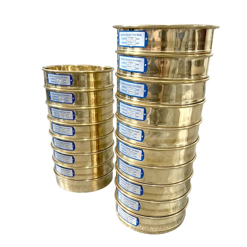 Test Sieve Manufacturer - OEM SOIL SAND AGGREGATE BRASS BRONZE