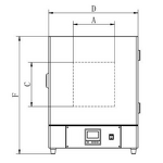 Muffle Furnace Supplier - OEM ISO CE Ceramic Fiber 1.9L Heating