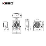 Ionizing Air Blower Supplier - OEM KF-21AW High Pressure Anti Static