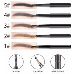 Dual-Head Eyebrow Pencil Supplier - OEM High Quality 5 Colors Waterproof