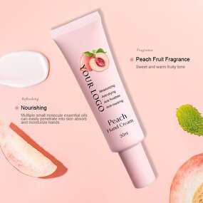 Hand Cream Supplier - OEM Private Label Hot Selling Nourishing Peach