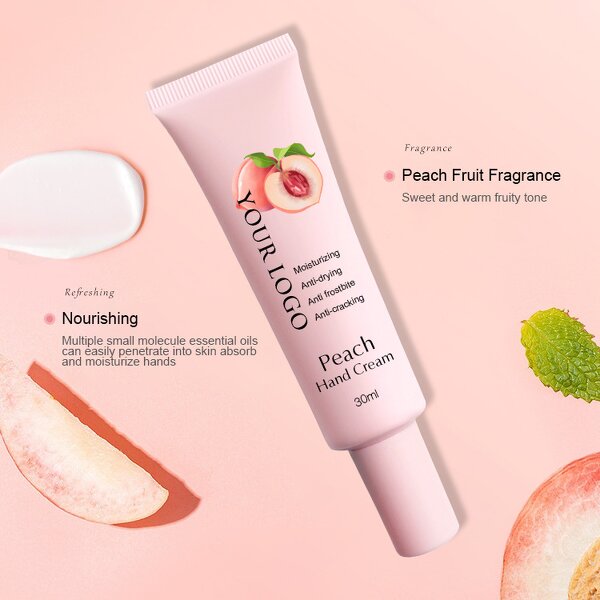 Hand Cream Supplier - OEM Private Label Hot Selling Nourishing Peach