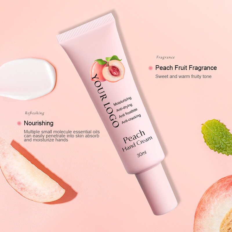Hand Cream Supplier - OEM Private Label Hot Selling Nourishing Peach