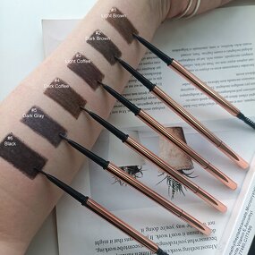 Eyebrow Pencil Factory - OEM High Quality Twist up Rose Gold Vegan