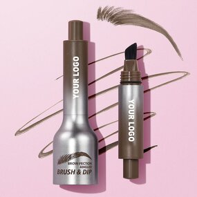 Eyebrow Pencil Manufacturer - OEM New Press-on Large Brush Waterproof