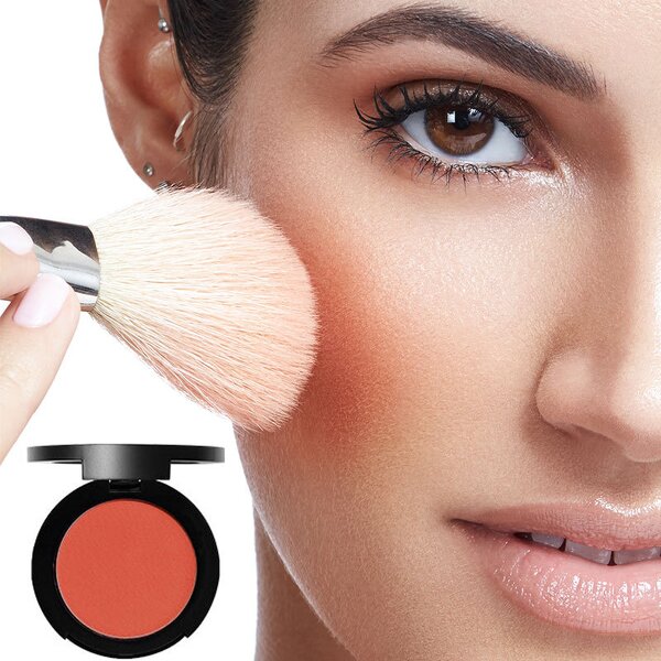 Powder Cheek Blush Manufacturer - OEM Customized logo Cosmetics Vegan