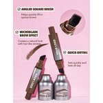 Eyebrow Pencil Manufacturer - OEM New Press-on Large Brush Waterproof