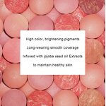 Baked Blush Palette Manufacturer - OEM Private Label for Face Brightening