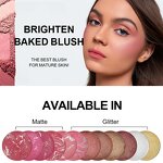 Baked Blush Palette Manufacturer - OEM Private Label for Face Brightening