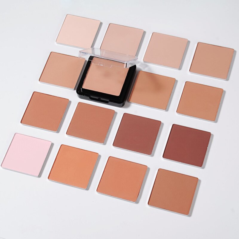 Pressed Powder Manufacturer - OEM High Quantity 19 Colors Matte Compact