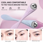 Face Massager Supplier - OEM Stainless Steel Mini Face Massager Cooling Roller 360 Ice