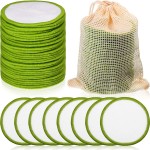 Facial Cotton Rounds Supplier - Bulk Washable Eco-friendly Natural Organic Reusable Facial