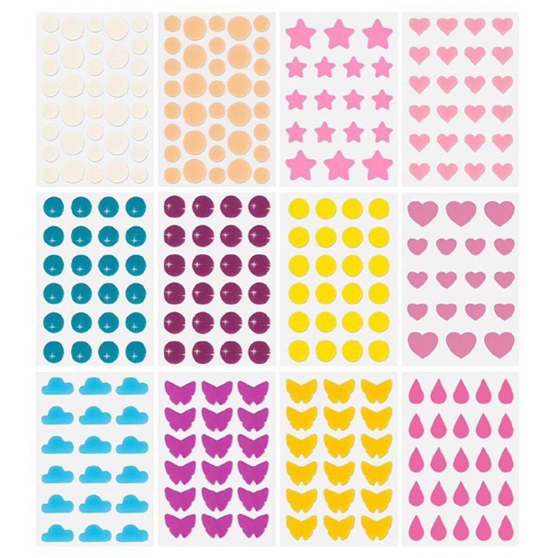 Pimple Patches Supplier - Bulk Colorful Christmas Design Cute Pimple Removal Patches Star