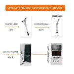 Facial Massager Factory - OEM Home Use 3 in 1 Facial Neck Beauty Massager Face Lifting