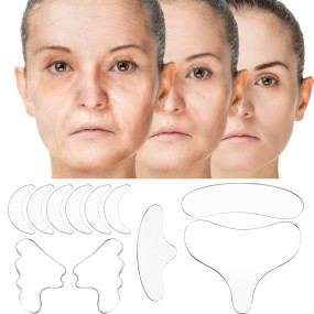 Medical Silicone Patches Supplier - Bulk Anti Wrinkle Eye Forehead Face Pad Medical Grade