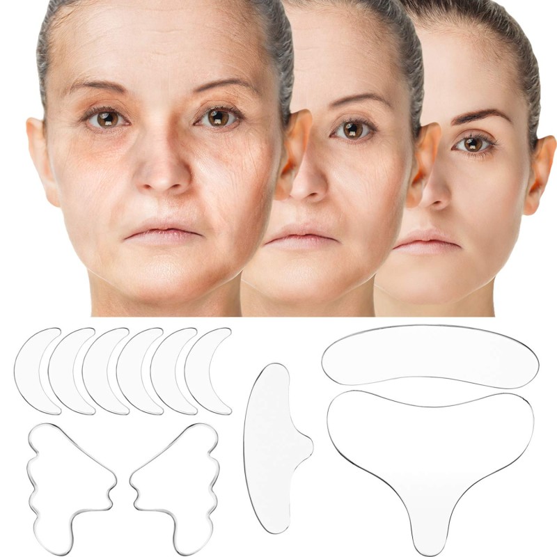 Medical Silicone Patches Supplier - Bulk Anti Wrinkle Eye Forehead Face Pad Medical Grade