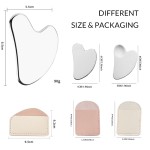 Guasha Tool Manufacturer - Bulk Wholesale Hand Held Stainless Steel Metal Guasha Facial