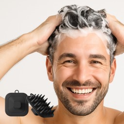 Facial Cleanser Brush Manufacturer - OEM Men Mini Facial Cleanser Brush Gentle Soft Exfoliating