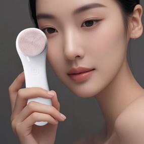 Sonic Facial Brush Supplier - Bulk Skin Scrubber Electric Sonic Facial Cleaner Battery